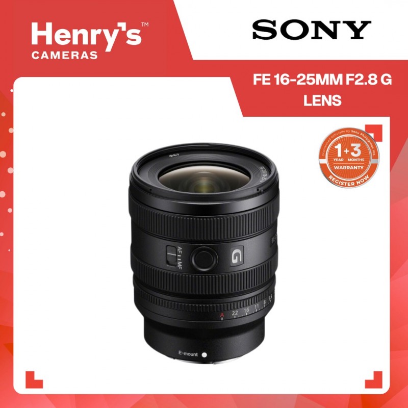 Sony FE 16-25MM F2.8 G Lens